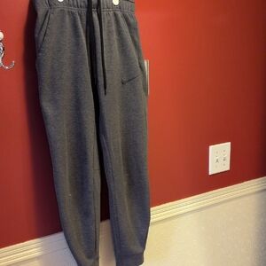 Nike Men's Charcoal Dri-Fit Joggers